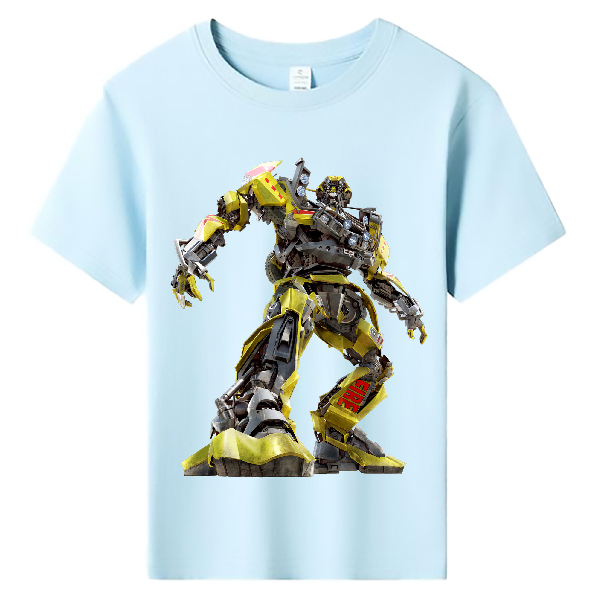 （画像用）  綿100％キッズTシャツ（フロントプリント）